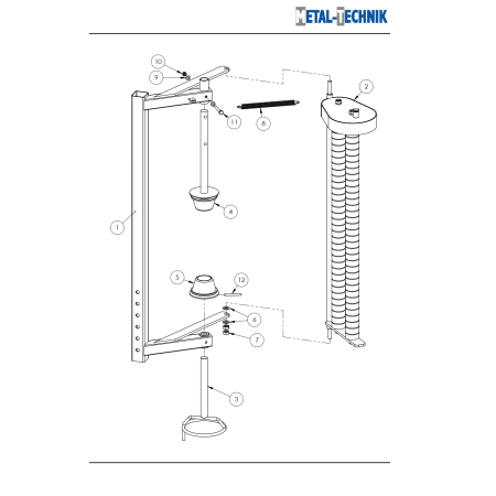Części zamienne - Owijarka stacjonarna do bel